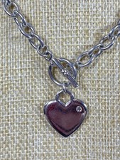 Chunky silver tone for sale  YORK
