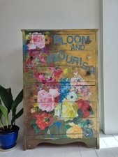 Painted tallboy chest for sale  DORCHESTER