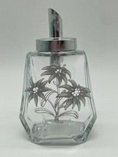 Vintage glass floral for sale  LEEDS