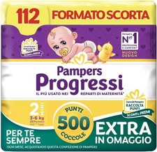 Pampers progressi mini usato  Cesenatico