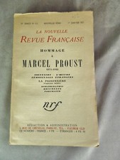 Hommage marcel proust. d'occasion  Pézilla-la-Rivière