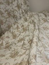 Gold beige damask for sale  CARDIFF