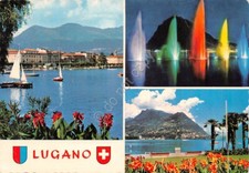 Cartolina lugano varie usato  Milano