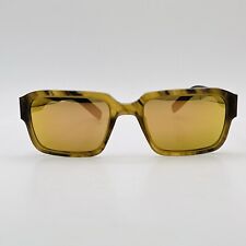 Óculos de sol Ic berlin masculino feminino marrom angular preto dourado modelo M6 marzahn novo comprar usado  Enviando para Brazil