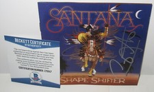 CARLOS SANTANA SIGNED SHAPE SHIFTER CD ROCK AUTOGRAPH MACYS BECKETT CERT   comprar usado  Enviando para Brazil
