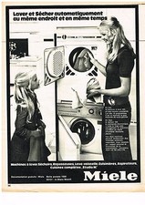 1972 advertisement miele d'occasion  Expédié en Belgium
