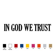 God trust decal for sale  Los Angeles