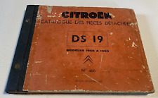 Citroen catalogue pièces d'occasion  Quarré-les-Tombes