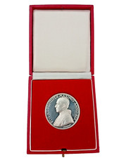 Medaglia argento papa usato  Napoli