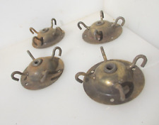 Suporte de luz de teto de ferro antigo gancho suporte de cabide de lanterna rosa antigo - £8 cada comprar usado  Enviando para Brazil
