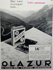 Publicite olazur huile d'occasion  Cires-lès-Mello