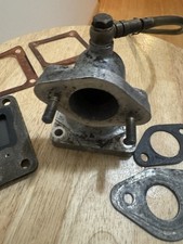 Usado, Coletor de admissão de 2 ciclos carrinho de golfe EZGO com juntas e suporte e porcas de carboidratos sem palheta comprar usado  Enviando para Brazil