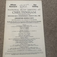 Champion hurdle 1968 for sale  YORK