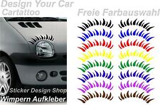 Twingo wimpern autoaufkleber gebraucht kaufen  Bergkamen