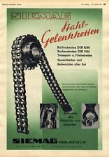 Siemag stahl gliederketten gebraucht kaufen  Waldburg