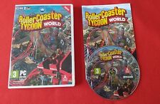 Roller Coaster Tycoon World PC DVD-ROM completo TBE PAL FR, usado comprar usado  Enviando para Brazil