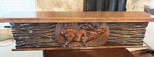 Carved elk mantle for sale  Caldwell