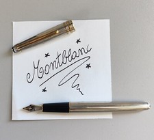stilografica penna montblanc usato  Varallo Pombia