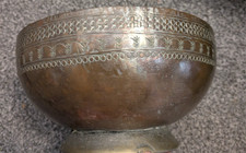 Antique copper bowl for sale  BANGOR