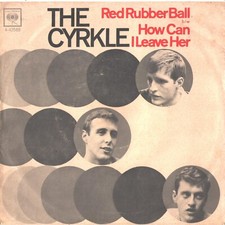 THE CYRKLE--PROMOPICTURE SLEEVE + STOCK COPY 45-(RED RUBBER BALL)--PS--PIC--SLV comprar usado  Enviando para Brazil