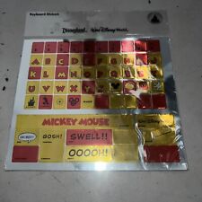 Adesivos para teclado de computador Disneyland Disney World Disney Mickey Mouse comprar usado  Enviando para Brazil