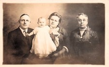 Cartolina antica famiglia usato  Spedire a Italy