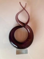 Abstract twisted maroon for sale  SHEFFIELD