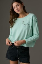 Blusa pulôver manga longa bordada By Anthropologie nova P comprar usado  Enviando para Brazil
