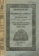 Panegirici stanislao canovai usato  Italia