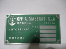 Maserati schild mexico gebraucht kaufen  Goch