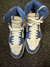 Tênis masculino Nike Air Jordan 1 retrô alto OG 'azul verdadeiro' Reino Unido 7 estado limpo  comprar usado  Enviando para Brazil