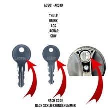 Schlüssel acs01 acs10 gebraucht kaufen  Zwickau