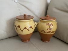 Ceramic jars lids for sale  LONDON