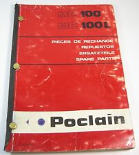 Poclain mc100 mc100l for sale  Clayton