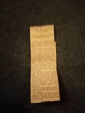 El20 ephemera 1958 for sale  LEICESTER