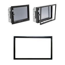 Painel de fáscia de rádio estéreo automotivo 7" quadro 2 din para áudio de carro tela grande  comprar usado  Enviando para Brazil