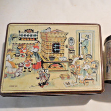 Vintage blechdose blechtruhe gebraucht kaufen  Duisburg