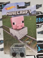 Hot Wheels Minecraft carrinho de minas Hotwheels porco em escala 1/64 comprar usado  Enviando para Brazil