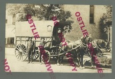 Minneapolis, Minnesota Cartão Postal Foto Real c1910 Ice Gelo Artificial Vagão De Entrega empresa Pinças comprar usado  Enviando para Brazil