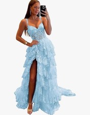 Sparkly tiered lace for sale  Great Falls