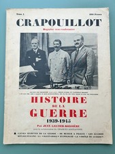 Crapouillot histoire guerre d'occasion  Rumilly-en-Cambrésis