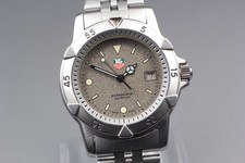 Relógio masculino quase perfeito* TAG Heuer Professional 1500 959.713G 200m cinza 35mm JAPÃO, usado comprar usado  Enviando para Brazil