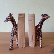 Hand carved giraffe for sale  LONDON