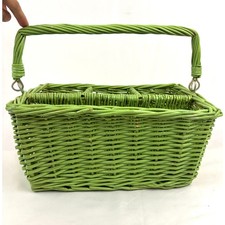 Vintage wicker green for sale  Peoria