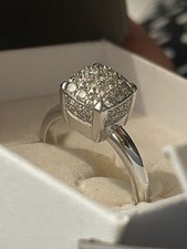 Diamanten ring weissgold gebraucht kaufen  Hennigsdorf