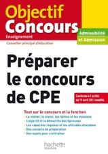 Preparer concours cpe d'occasion  France