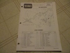 Toro 826 38150 for sale  Goodman