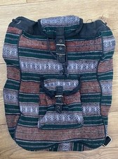 Hippie boho backpack for sale  NORTHAMPTON