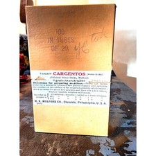 Vintage cargentos box for sale  Boiceville