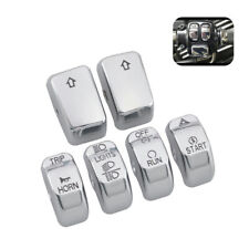 6x Interruptor de Controle Manual de Motocicleta Carcaça Botão Tampa Tampa Para Harley Softail comprar usado  Enviando para Brazil